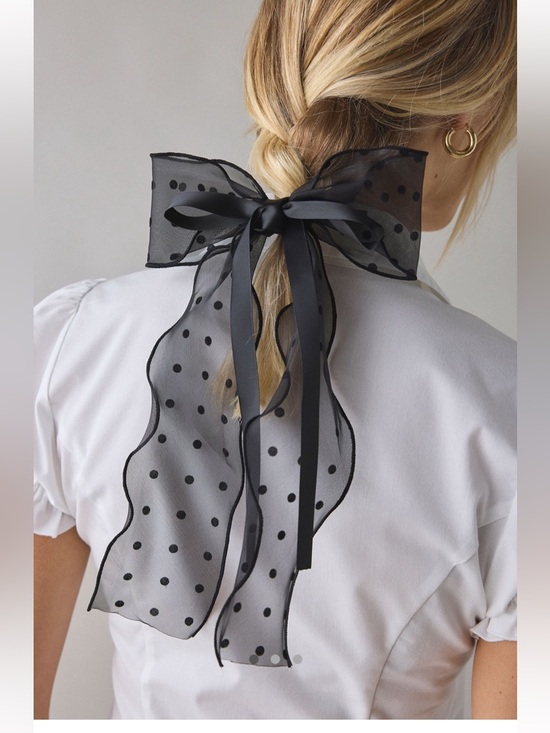 Urban Outfitters Accessories - Urban Outfitters NWT Inez Chiffon Ribbon Bow Hair Clip